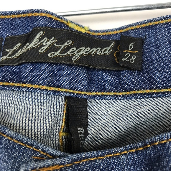 Lucky Brand Legend Zoe Mid Rise Bootleg Jeans - Picture 8 of 8